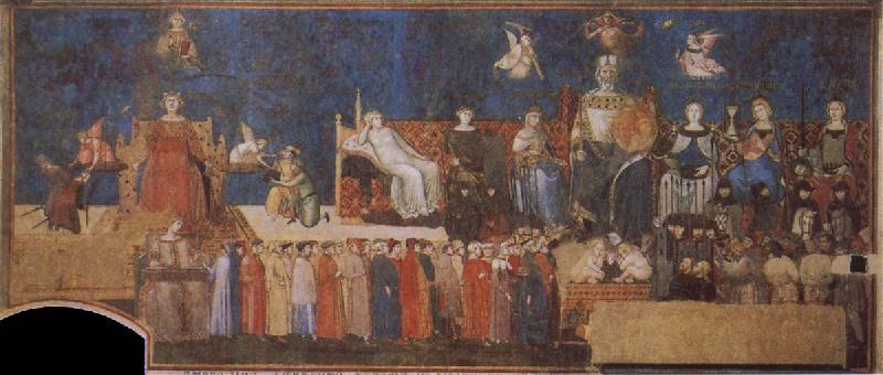 Ambrogio Lorenzetti Allegory of the Good Goverment